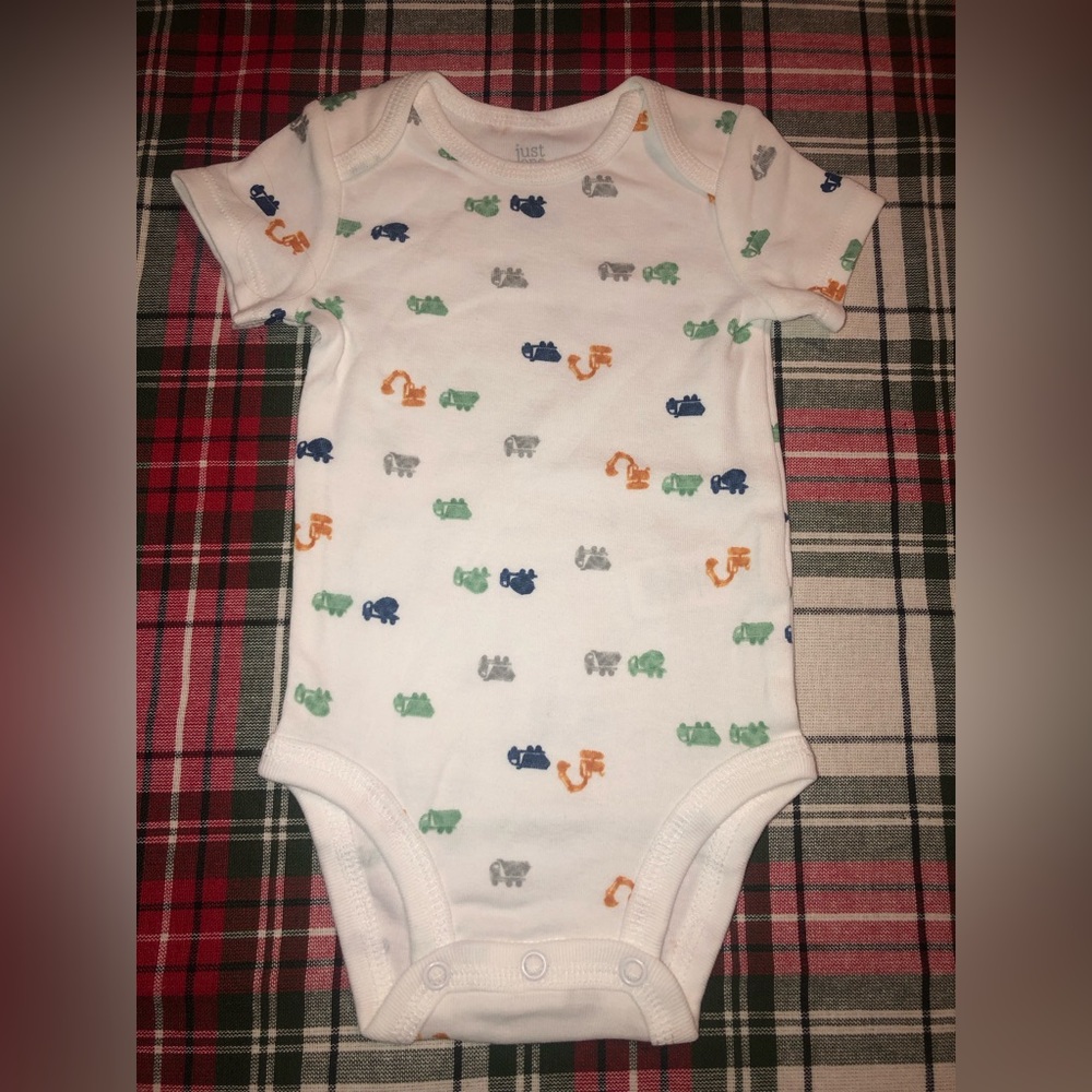 Carters truck onesie